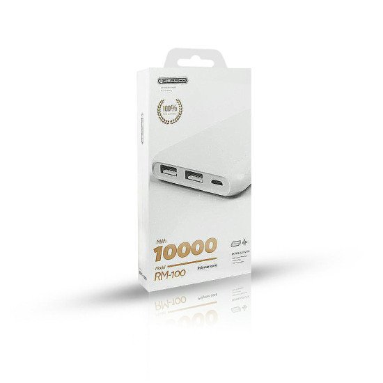 Power bank JELLICO RM-100 10000mAh white