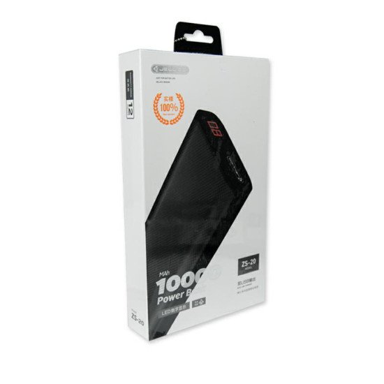 Power bank JELLICO ZS-20 10000mAh black