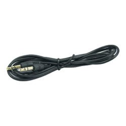 Адаптер AUDIO 3,5/3,5 AUX 1M  black