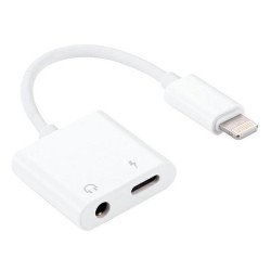 Адаптер iPhone 6/7 - 3,5mm I iPhone 6/7 white