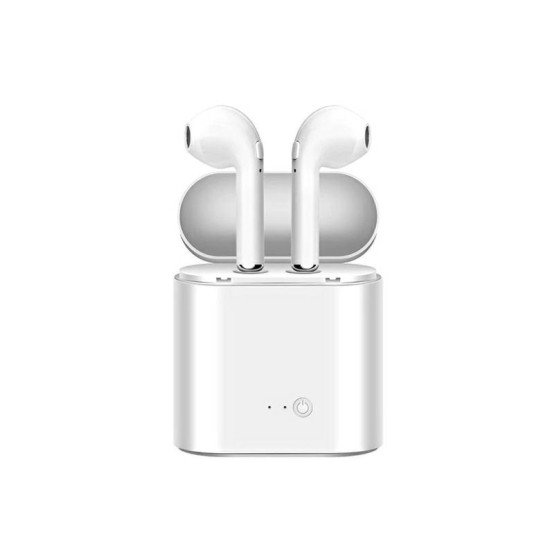 Беспроводная гарнитура BLUETOOTH i7 5.0 TWS MINI white
