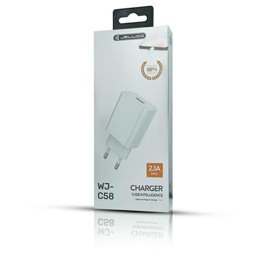 Зарядка JELLICO WJ-58 2.1A white
