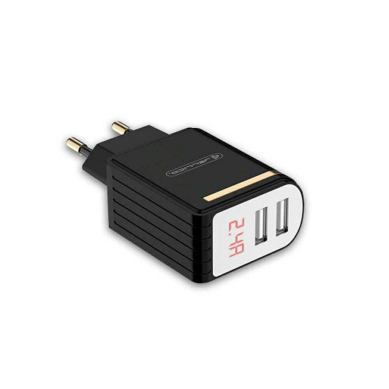 Зарядка JELLICO WJ-C80 2.4A LED bla