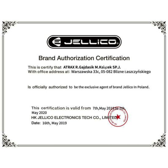 Зарядка JELLICO WJ-C80 2.4A LED bla