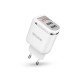 Зарядка JELLICO WJ-C80 2.4A LED whi