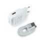 Зарядка SET ACURA 2,4A ŁAD.USB+Кабель MICRO white