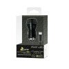 Зарядка SET ACURA 2xUSB+Кабель TYPE C METAL black