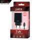 Зарядка SET ATX 1A ŁAD.USB+Кабель MICRO black