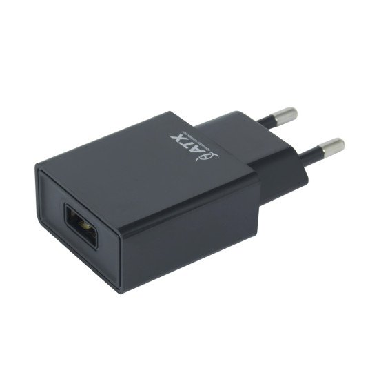 Зарядка SET ATX 1A ŁAD.USB+Кабель MICRO black