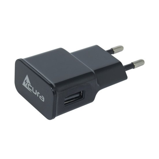 Зарядка USB ACURA 5V/1A BW-H19 black