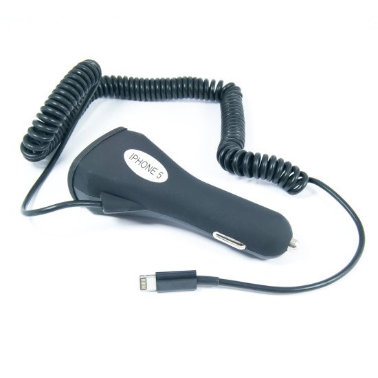 Зарядка в машину 1A iPhone 5 + USB