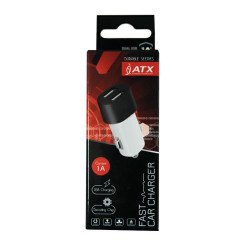 Зарядка в машину ATX MINI 2A 2xUSB black