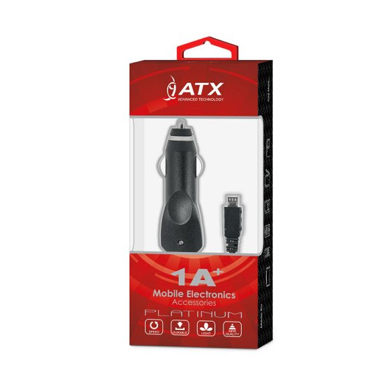 Зарядка в машину ATX PLATINUM MICRO USB 1A