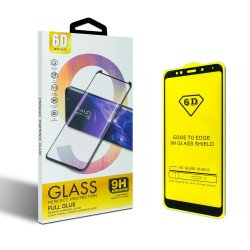 Защитное стекло 6D FULL GLUE Samsung S10 LITE black