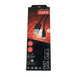 Кабель USB ATX BRAIDED MICRO USB silver