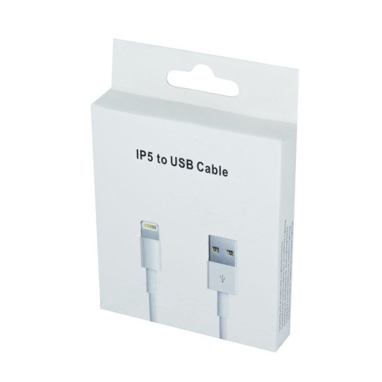 Кабель USB iPhone 5 BOX white