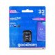 Карта памяти GOODRAM MICRO.SD 32GB C10 UHS+AD 100MB/s