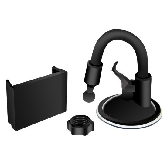 Крепление в машину US CH-19HD86 NEW "23" BOX black