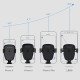 Крепление-зарядка в машину US QI-206 INDUCTION (10W) black Крепление-зарядка в машину US QI-206 INDUCTION (10W) black