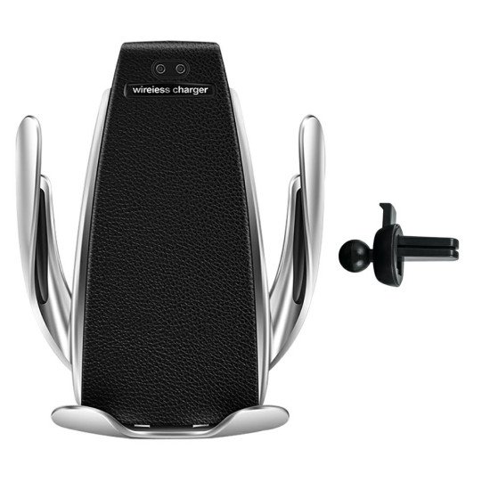 Крепление-зарядка в машину US QI-221 INDU/SENS AIR VENT ONLY black