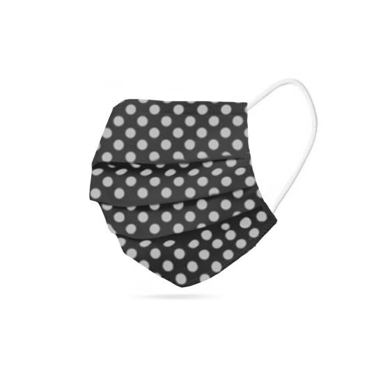 Маска для лица  CERTIFIKATE white dots