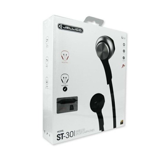 Наушники JELLICO BT EARPHONE SPORT ST-30 black