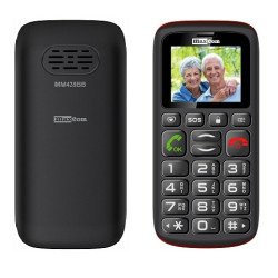 Телефон MAXCOM MM428 DS black