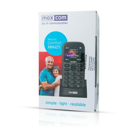 Телефон MAXCOM MM471 gray