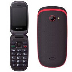 Телефон MAXCOM MM818 black/red