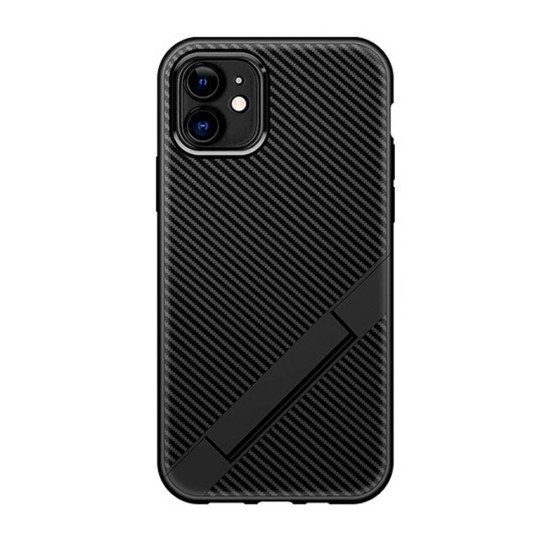 Чехол CARBON FOLDING iPhone X/XS black