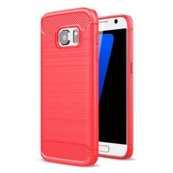 Чехол CARBON HUAWEI MATE 10 PRO red