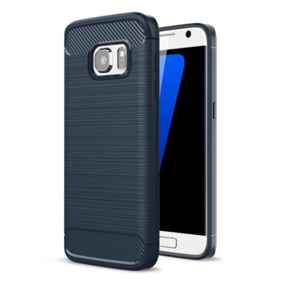 Чехол CARBON HUAWEI MATE 20 dark blue Чехол CARBON HUAWEI MATE 20 dark blue