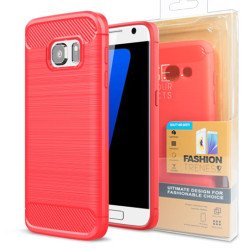 Чехол CARBON HUAWEI MATE 9 red BOX