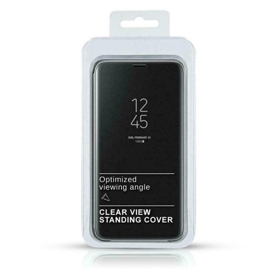 Чехол CLEAR VIEW COVER HUAWEI P40 .black Чехол CLEAR VIEW COVER HUAWEI P40 .black