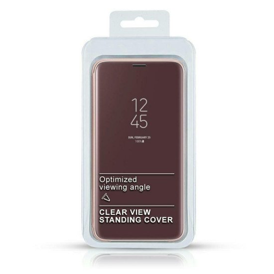 Чехол CLEAR VIEW COVER Samsung A40S/M30 purple Чехол CLEAR VIEW COVER Samsung A40S/M30 purple