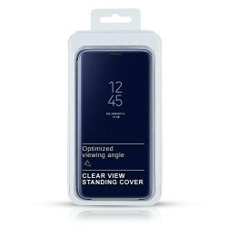 Чехол CLEAR VIEW COVER Samsung A70 blue