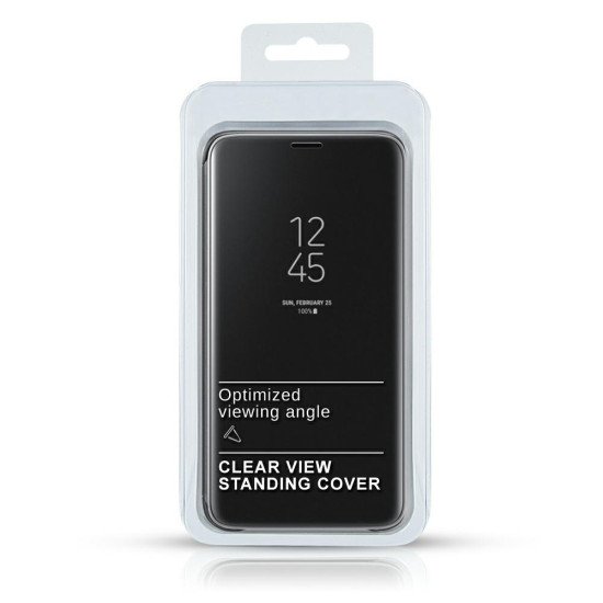 Чехол CLEAR VIEW COVER Samsung A71 black