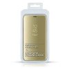 Чехол CLEAR VIEW COVER Samsung S11 LITE/S20 gold