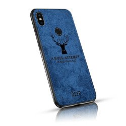 Чехол DEER CASE HUAWEI P30 blue BOX