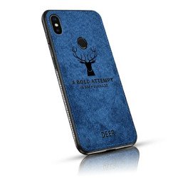 Чехол DEER CASE HUAWEI Y9 2019 blue BOX