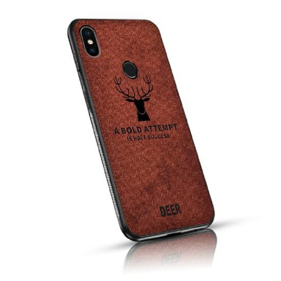 Чехол DEER CASE HUAWEI Y9 2019 brown BOX