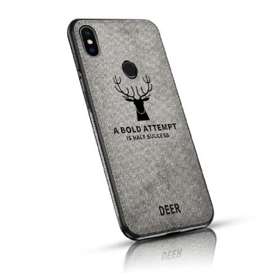 Чехол DEER CASE Samsung A6 2018 gray BOX