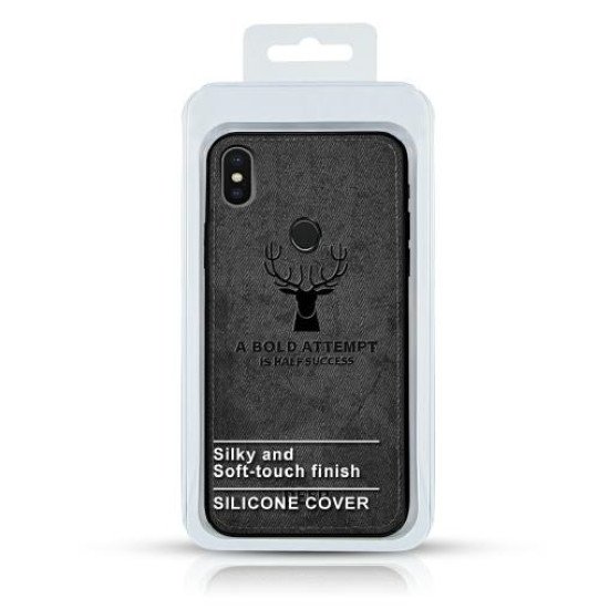 Чехол DEER CASE Samsung A6+ 2018 black BOX