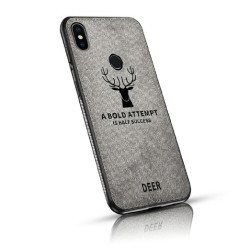 Чехол DEER CASE Samsung J6+ gray BOX