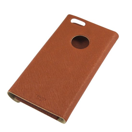 Чехол FENICE CLUTCH iPhone 5/5S/5SE brown/blister