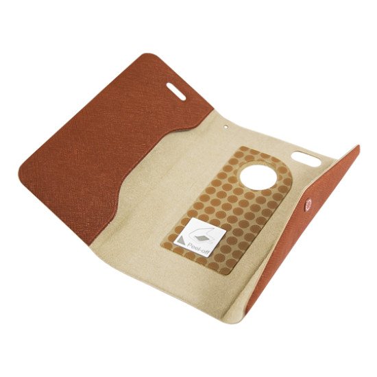 Чехол FENICE CLUTCH iPhone 5/5S/5SE brown/blister