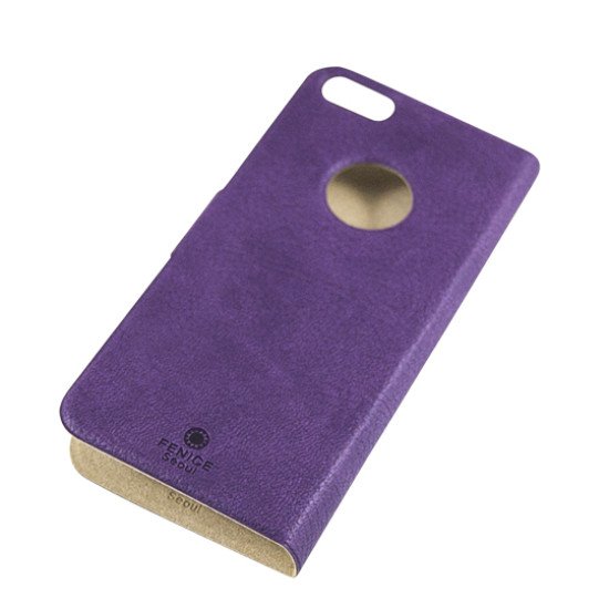 Чехол FENICE DIARIO iPhone 5/5S/5SE violet/bliste