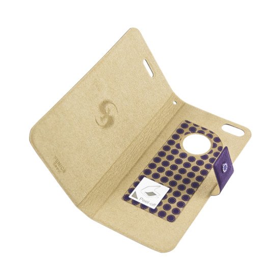 Чехол FENICE DIARIO iPhone 5/5S/5SE violet/bliste