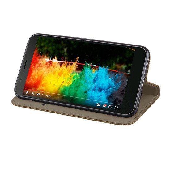 Чехол MAGNETIC CASE ZTE BLADE A510 dark gold Чехол MAGNETIC CASE ZTE BLADE A510 dark gold