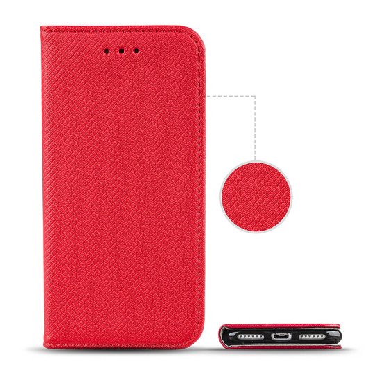 Чехол MAGNETIC CASE ZTE BLADE V8. red Чехол MAGNETIC CASE ZTE BLADE V8. red